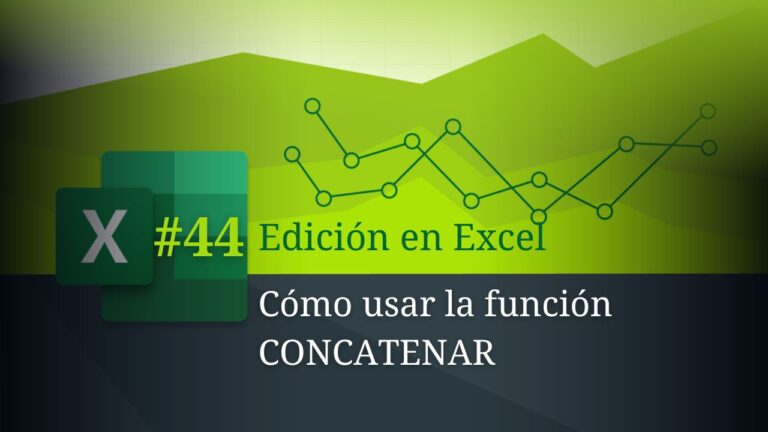 C Mo Usar La Funci N Concatenar En Excel Academia Gratuita