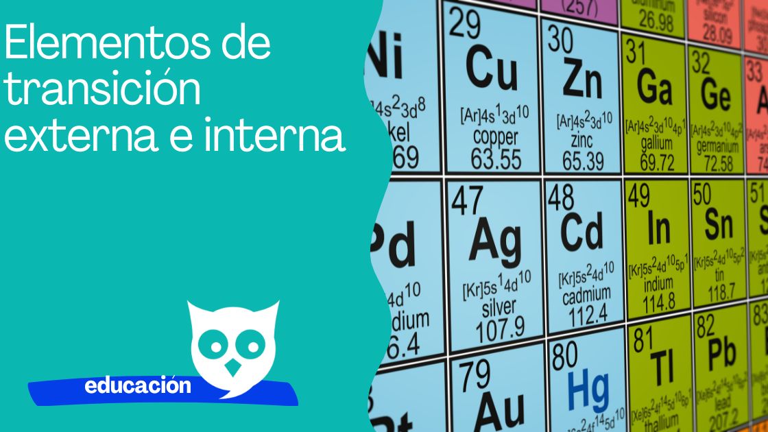 Elementos de transición externa e interna