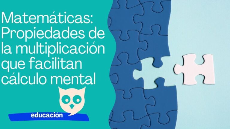 Matemáticas: Propiedades De La Multiplicación Que Facilitan Cálculo ...