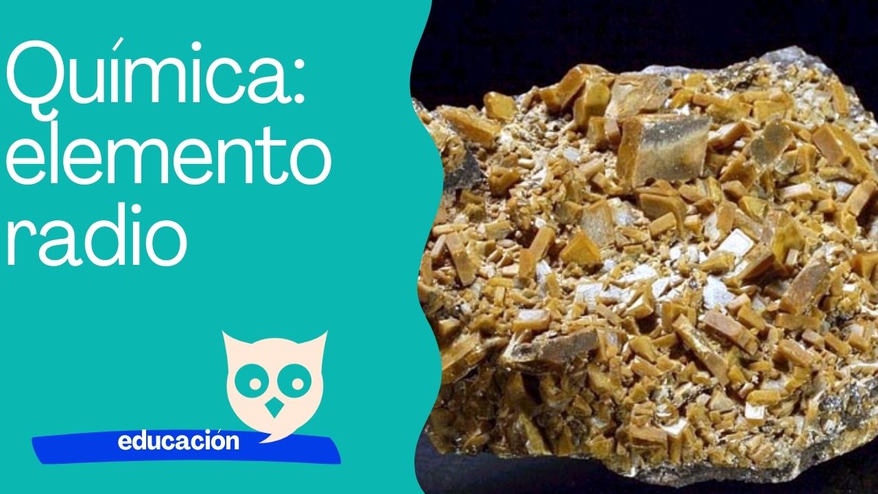 Química elemento radio