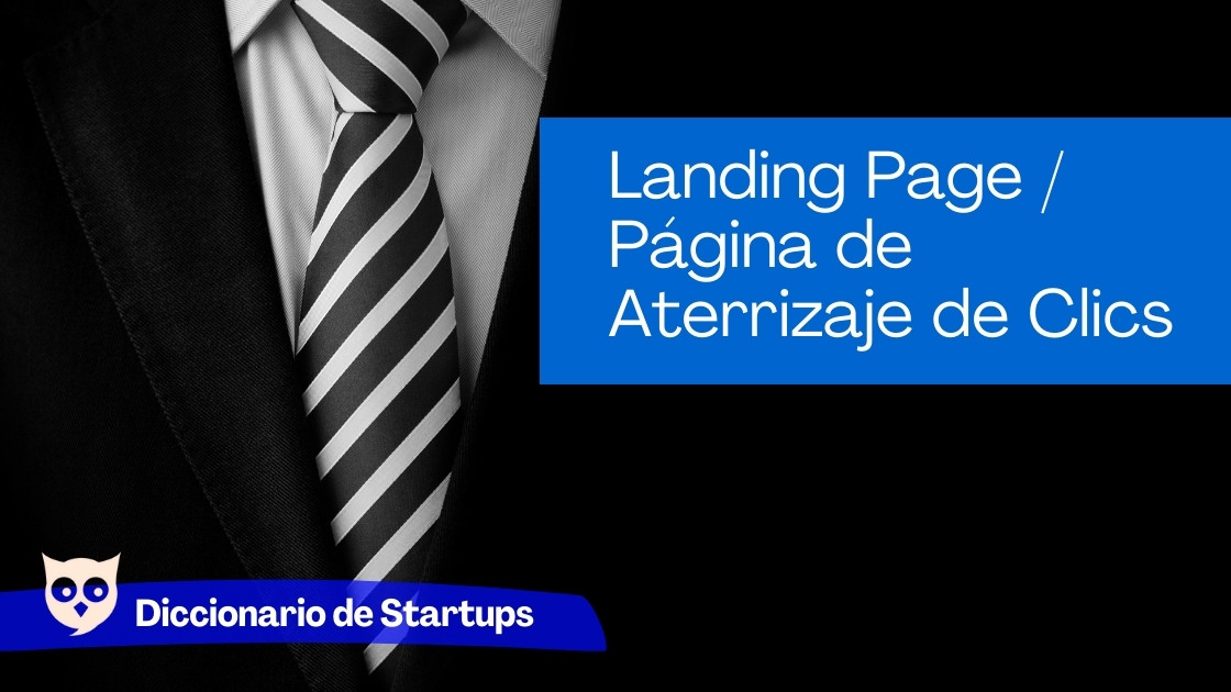 Landinag Page página de aterrizaje de clics