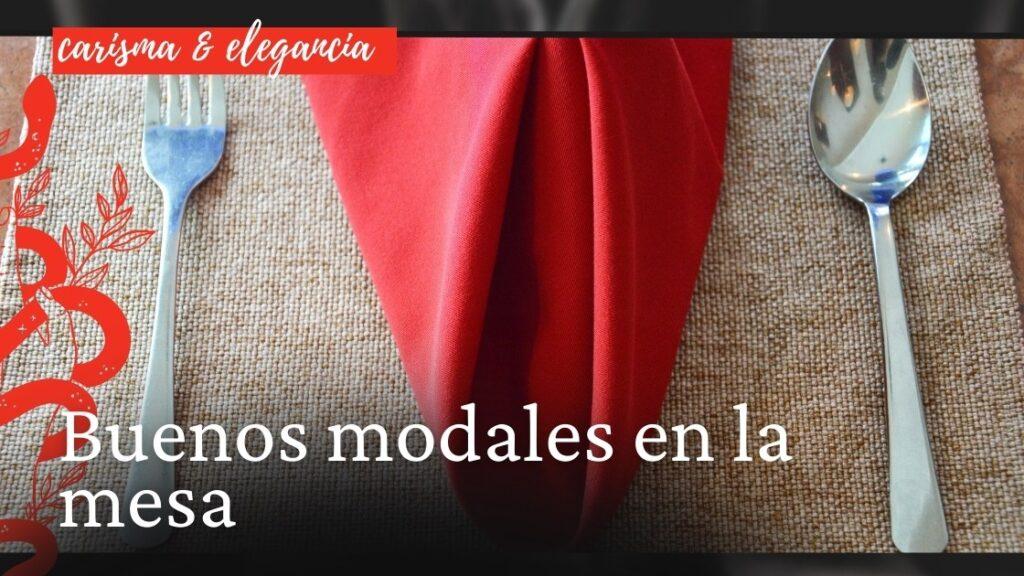 Buenos modales en la mesa