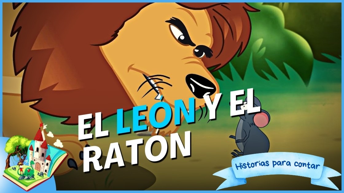 El león y el ratón