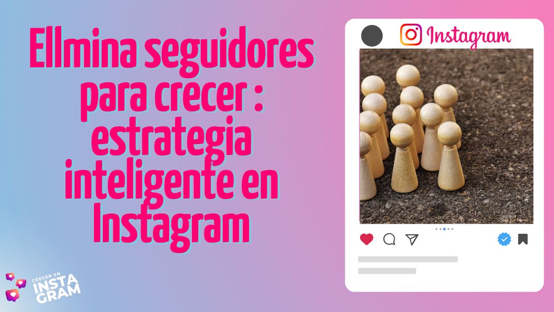 Eliminar Seguidores para Crecer: Estrategia Inteligente en Instagram