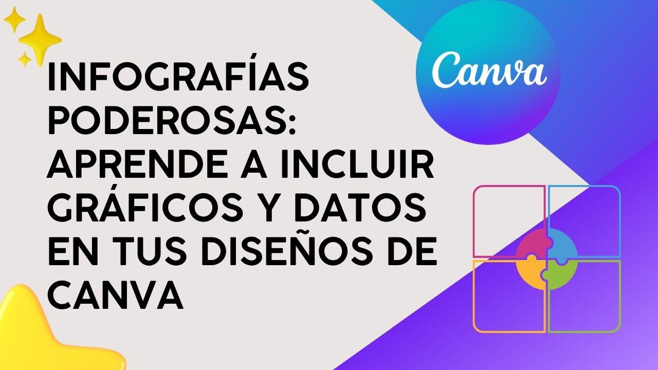 Infografías Poderosas: Aprende a incluir gráficos y datos en tus diseños de Canva