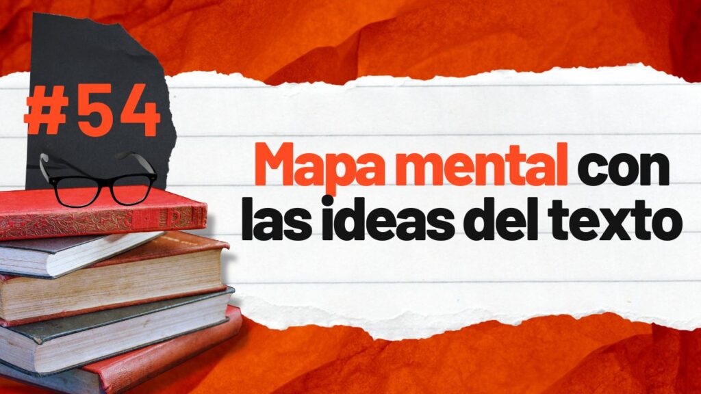 Mapa mental con las ideas del texto