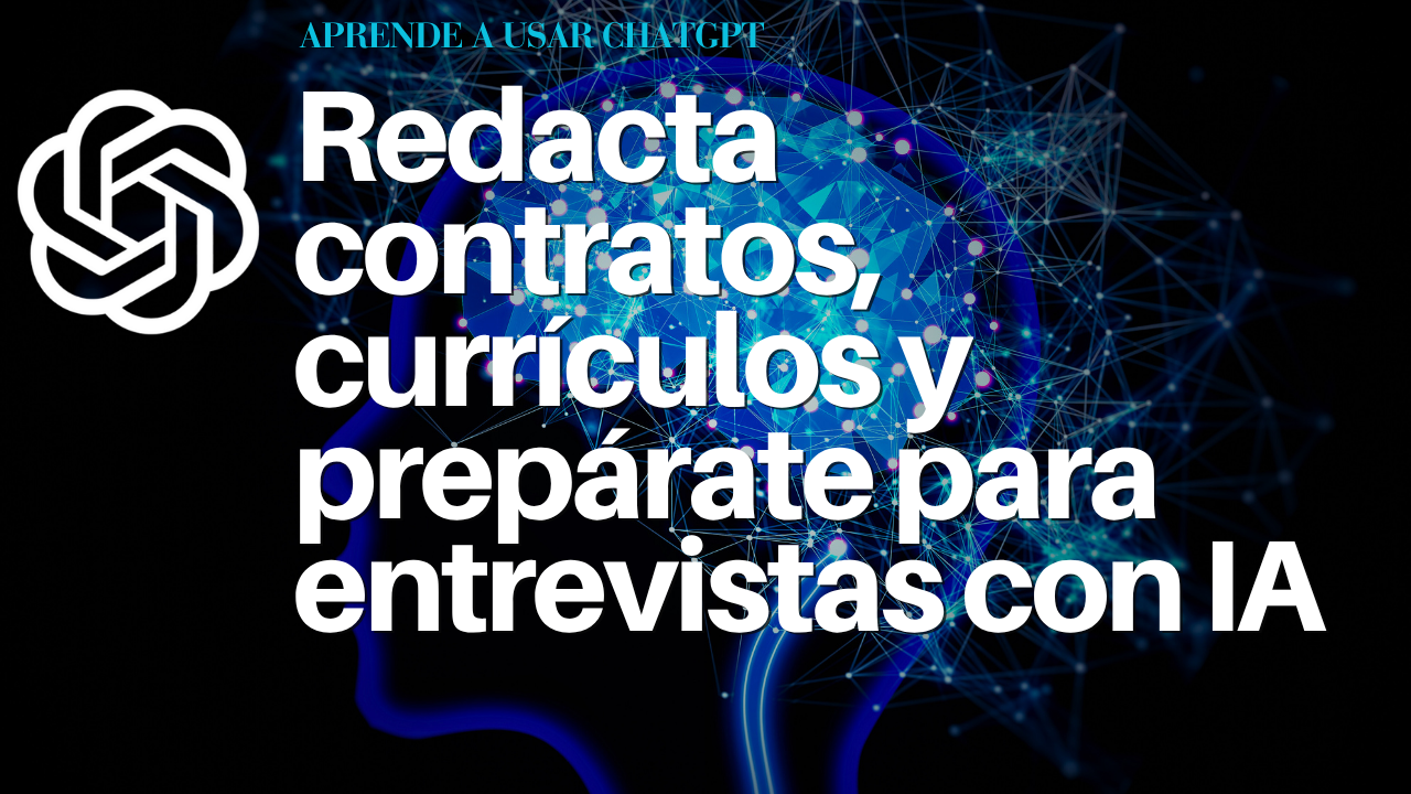 Redacta contratos, currículos y prepárate para entrevistas con IA