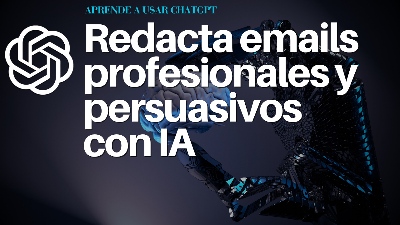 Redacta emails profesionales y persuasivos con IA