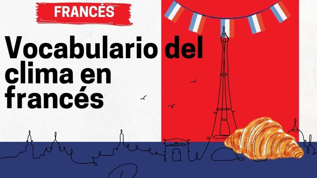 Vocabulario del clima en francés