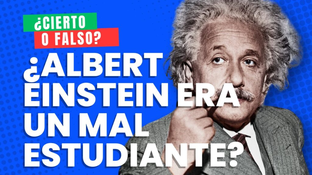 albert einstein mal estudiante